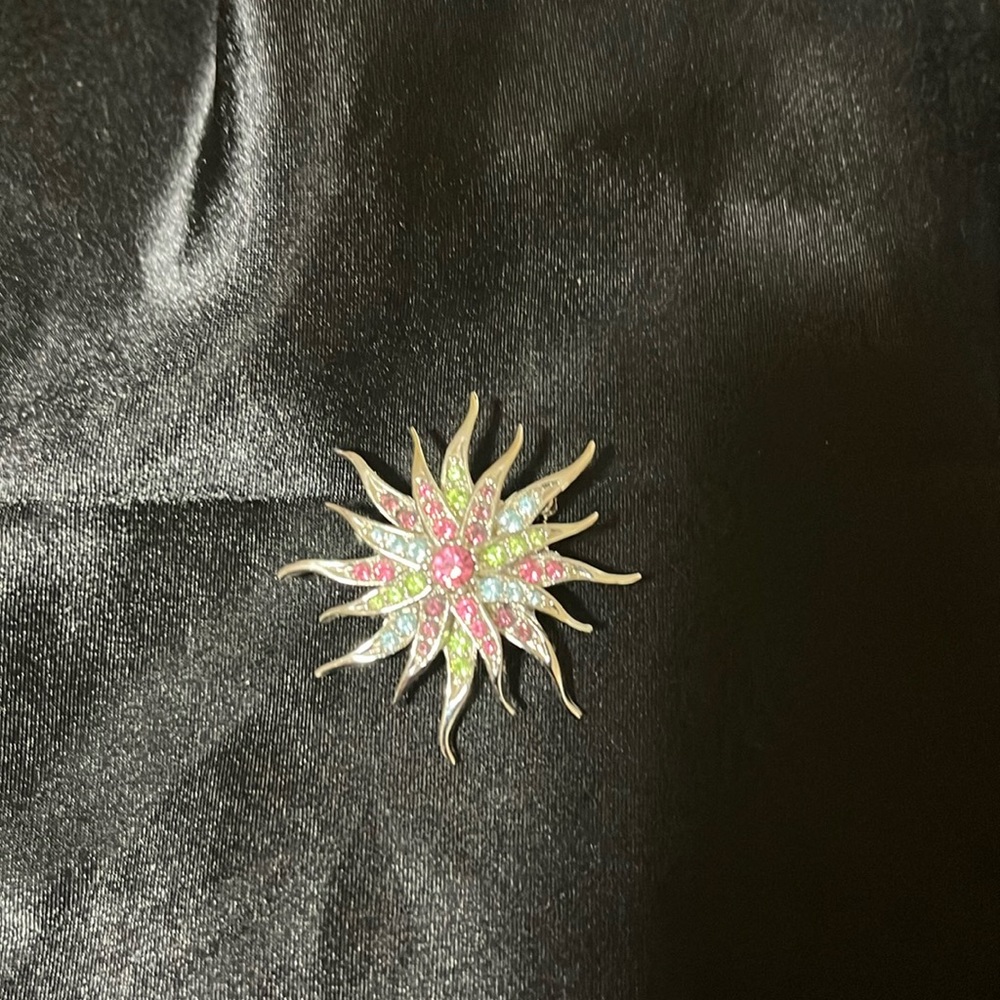 Multicolour brooch